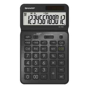 샤프 일반용계산기 EL-VN82 블랙 각도조절 디스플레이 검수 TAX GT 메모리 루트 계산 지원