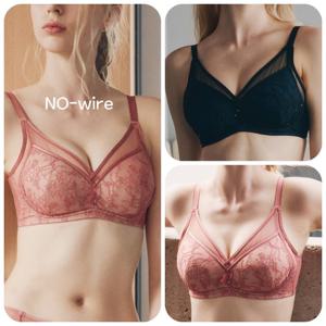 [비너스]노와이어 오르화 유연하게 밀착되고 가슴을 받쳐주는 브라 OBR3217AB