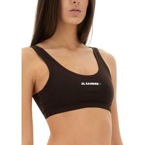 질샌더 스트레치 패브릭 로고 비키니 탑 J40BR0006 J20011204