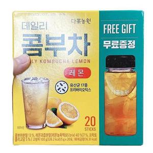 [에이알비티] 데일리콤부차레몬 5g x 20스틱 x 1개 71872