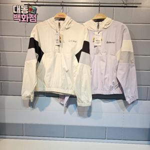 유솔대동백화점 DP01 크롭 배색 아노락 ULSR25S51