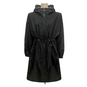 [버버리] 여성 BIRLEY 바람막이 롱 자켓/블랙/8084267