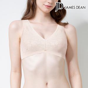 제임스딘 여성 플라워레이스 부직포 런닝형 노와이어 브라 JHWBA0A6