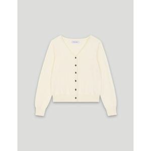 [코데즈컴바인] 솔리드 브이넥 가디건 (CKA-CD381W2)