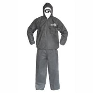 소모품 투피스 작업복(PP) 회색 엑스라지(XL) 가드맨