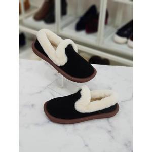 한슈 세이브존07 스웨이드퍼 플랫슈즈 2cm HS692201do