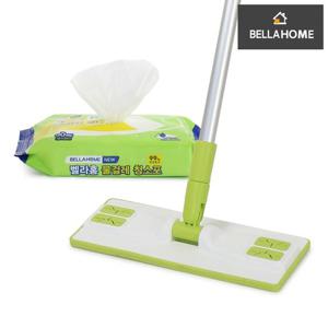 (벨라홈) 밀대 1개  물걸레 청소포 1팩(CN8278