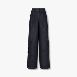 [톰보이]미디엄 블루 데님 카고팬츠 (9105162A02)