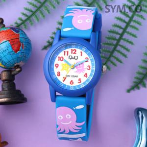 큐앤큐 V22A-022VY 학습에 좋은 문어 캐릭터 어린이 아동 우레탄