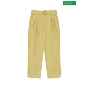 [베네통]베네통 Belted chin trousers 3S_4LKVDF038