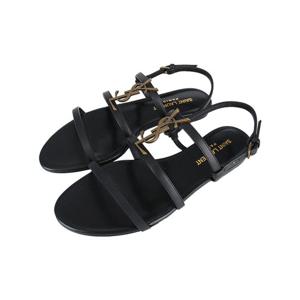 [생로랑] 25FW 카산드라 플랫 샌들 (777348 BDATT 1000)