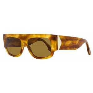 빅토리아 베컴 여성용 V 플라크 선글라스 VB666S 223 블론드 혼 55mm 223