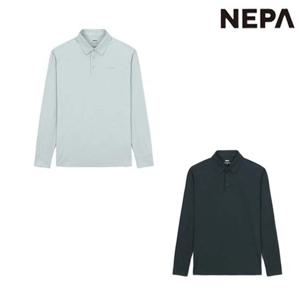 [네파]7L15262 남성 봄 여름 등산 캠핑 폴로 긴팔 씨타 카라 티셔츠