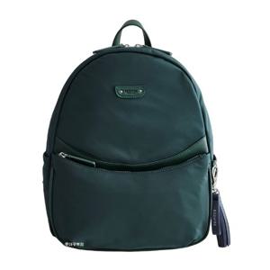 [에스콰이아]24 신상 심플 테슬 포인트 가벼운 패션 딥그린 여성 원단 백팩  EODFHB890GR