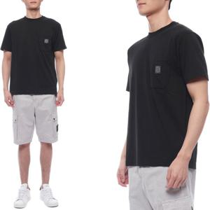 [스톤아일랜드] 25SS 남성 로고 패치 포켓 반팔티셔츠 (K1S152100219 S0057 V0029 25S)