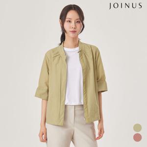 밑단 레이어드 린넨 스판 자켓_JACU4-WGJ100