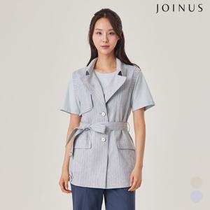 린넨 탭 장식 트렌치 베스트_JACU4-WVT100