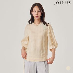 튤립넥 반팔 블라우스_JACU4-WRB130