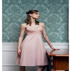 브라없이 착용가능한 러블리한 컵패드 풀슬립 WFS2080