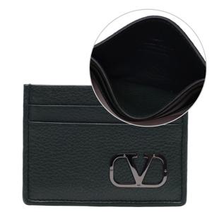 [발렌티노] 23FW 남성 메탈 V 로고 카드지갑 (3Y2P0U45 YGP JT5 23F)