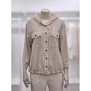 프렐린 세이브존02 잔체크 후드 남방 RBB252S21