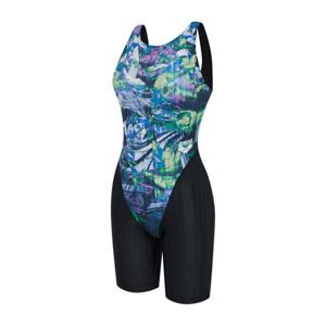 아레나  여성 아리아스 선수 4부 반신 U백(A4FL1CE08BLK)