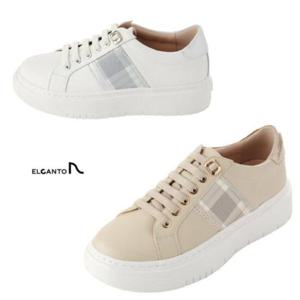 엘칸토 HC14 여성 쿠션UP 밴드끈 스니커즈 LCWS82U413