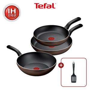 [뒤집개증정] 테팔 인덕션 라이트쿡 3종(팬24+팬28+웍28)