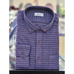 바찌 세이브존07 기모 체크와인 남방 셔츠 VD1I4CR576