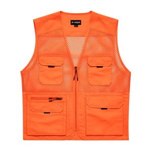 망사 조끼(LD480) 형광오렌지