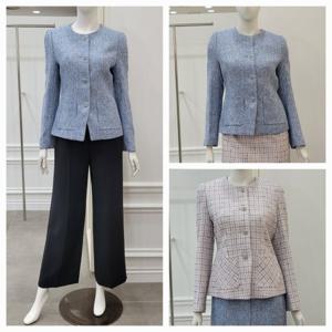 [미니멈]노카라 트위드 자켓 (MXBAWJ3070B)_IC