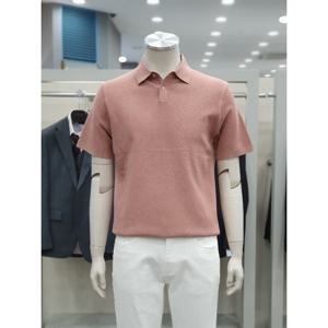 [파렌하이트]니트 카라 반팔 티셔츠 FKUCD8311 PI_DJ