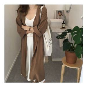 여성롱셔츠남방 2컬러 1P 여자 루즈핏 원피스 셔츠