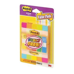 3m 포스트 670-5AN+683-5KP 오피스팩 포스트잇 칼라포스트잇 접착메모지 컬러포스트잇 점착메모지 오피스용