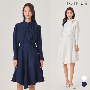 블리콩 단추 플레어 원피스_JACS2-WOP210