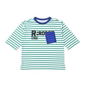 [알로봇]알로봇 R.CLUB STRIPE 7부 티셔츠(14319-331-03)_GN