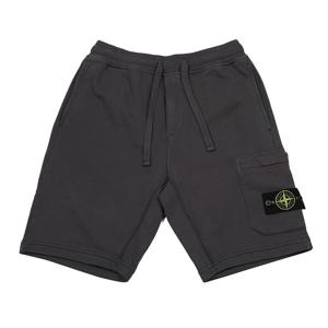 라프리마 스톤아일랜드 와펜 패치 포켓 코튼 스웨트 쇼츠 K1S156200012-S0051-V0065