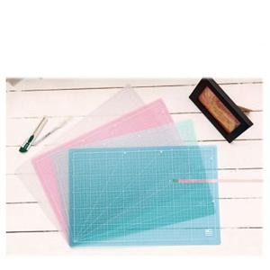 윈스타 PVC 반투명 커팅매트 A3 450X300 컷팅패트 고무매트 데스크매트 데스크컷팅매트 책상고무매트 사무