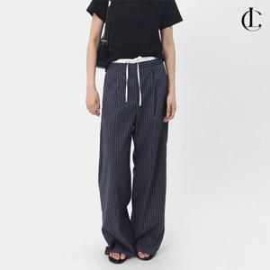 엘케이트 여자 슬랙스 밴딩 바지 스트라이프 팬츠 LMVP001