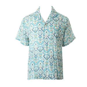 비너스  남성 COOL 주름지 에스닉 프린트 홈웨어 상의(VEV3928M)