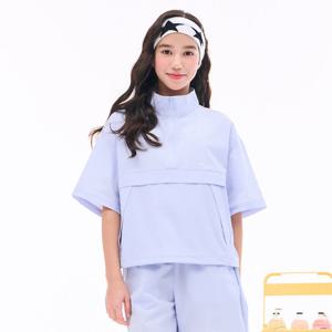 [오션스카이] 여아 스트레치 하이넥 아노락 티셔츠-EBJG5873C0D