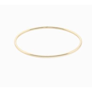 [로이드] 주문제작 데일리 서클 14k 뱅글 팔찌 (2mm) LWB23040G