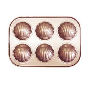 카페테리아 6구 조개모형 오븐팬 1개