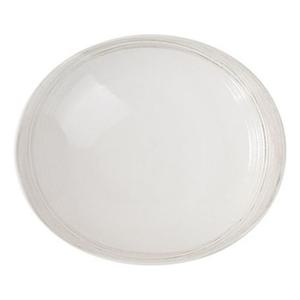 이천도자기 미색라인 타원형 샐러드접시 2호 26.5cm 샐러드볼 타원식기 한정식식기 물김치볼 한정식볼 도기