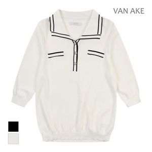 [반에이크]MARIO와이드카라 반팔니트_VB35KTQ304Z