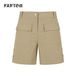 [팬텀] 여성 스냅 포인트 밴딩 숏팬츠