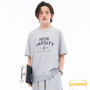 [오션스카이]남아 쿨링 로고 반팔 티셔츠-EBJB5822D0B