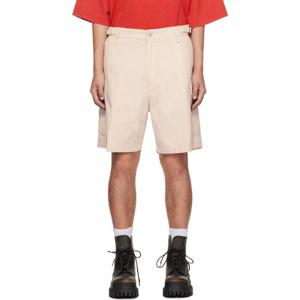베트멍 반바지 베이지 트윌 카고 쇼츠 251669M193002