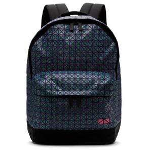 바오바오 백팩 그린   퍼플 데이팩 러프 백팩 252730M166004