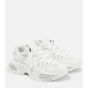 돌체앤가바나 Airmaster 스웨이드 트리밍 스니커즈 P00769936